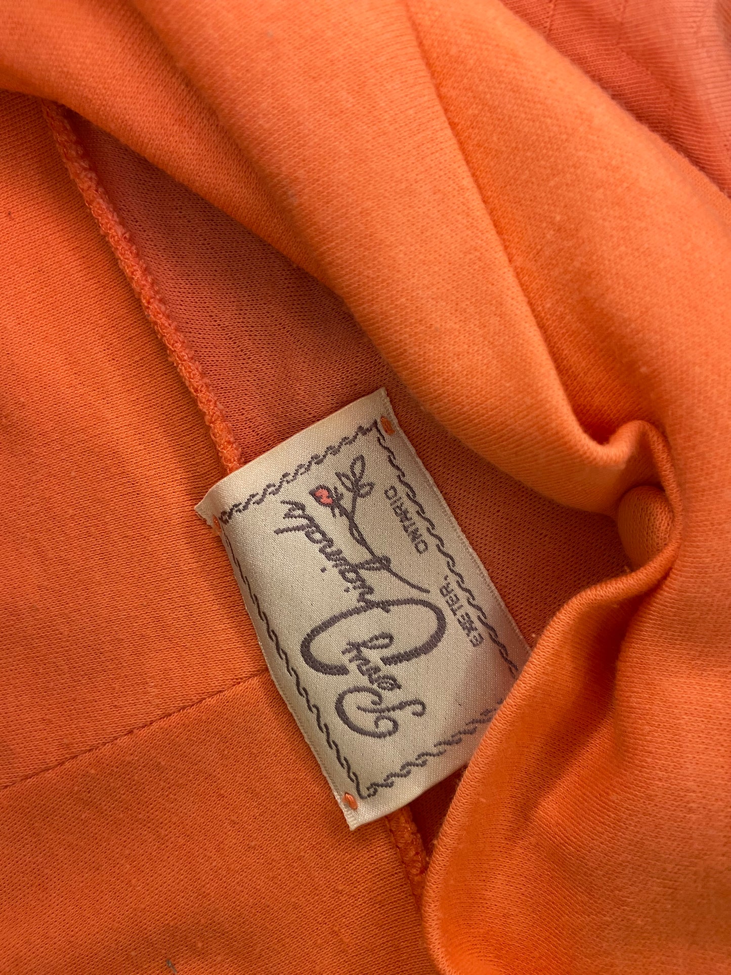 VINTAGE "GOLDEN GIRLS" DRESS - COTTON JERSEY