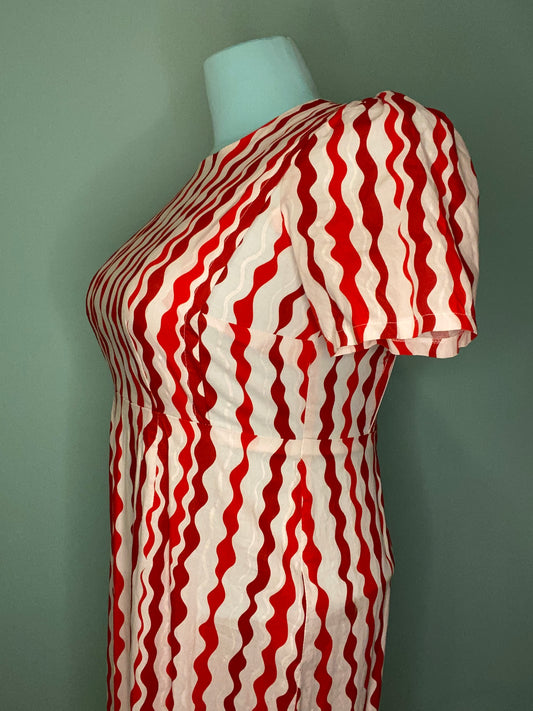 "THE BACON DRESS" - HANDMADE, %100 COTTON
