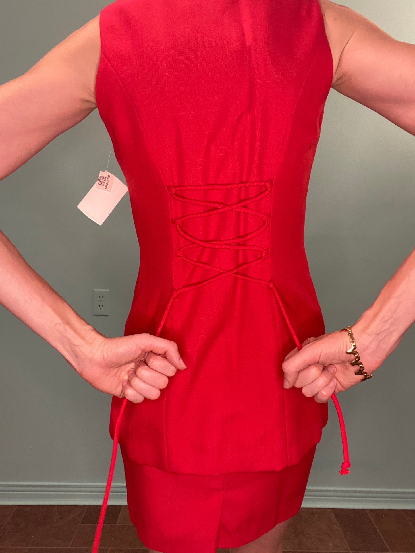 VINTAGE 90S ***WITH TAGS "BEECHERS BROOK" 90'S SLEEVELESS SUIT