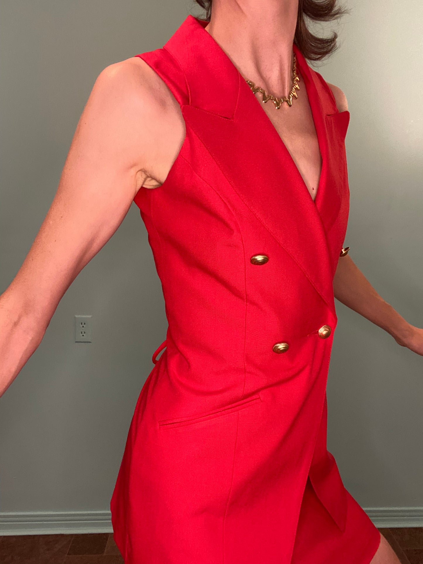 VINTAGE 90S ***WITH TAGS "BEECHERS BROOK" 90'S SLEEVELESS SUIT