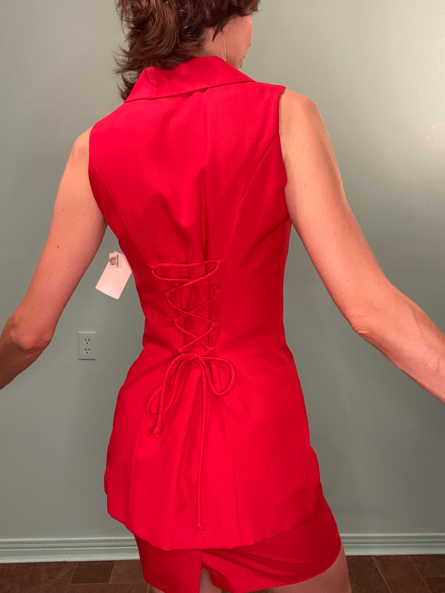 VINTAGE 90S ***WITH TAGS "BEECHERS BROOK" 90'S SLEEVELESS SUIT