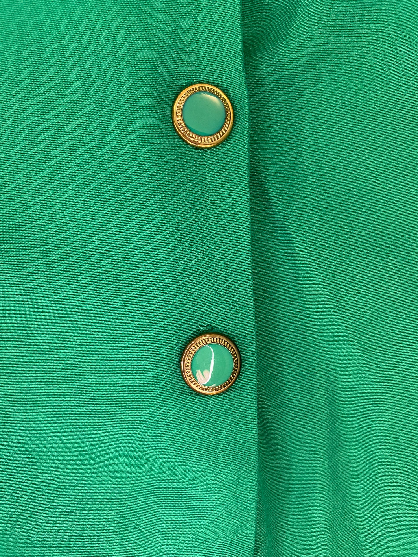 VINTAGE "ORITE PETITE" GREEN SUIT DRESS