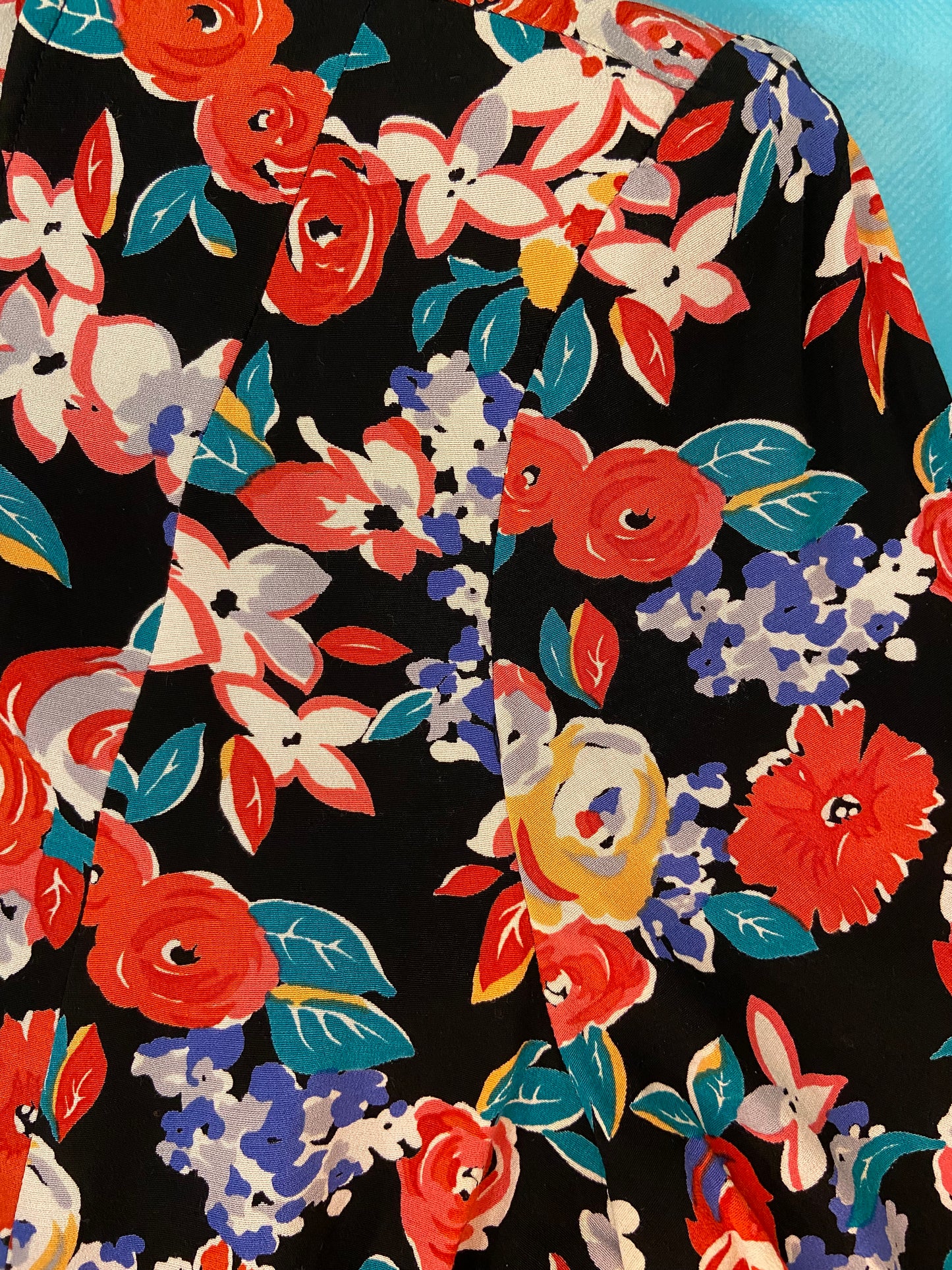 VINTAGE "LIZ CLAIBORNE" FLORAL DRESS