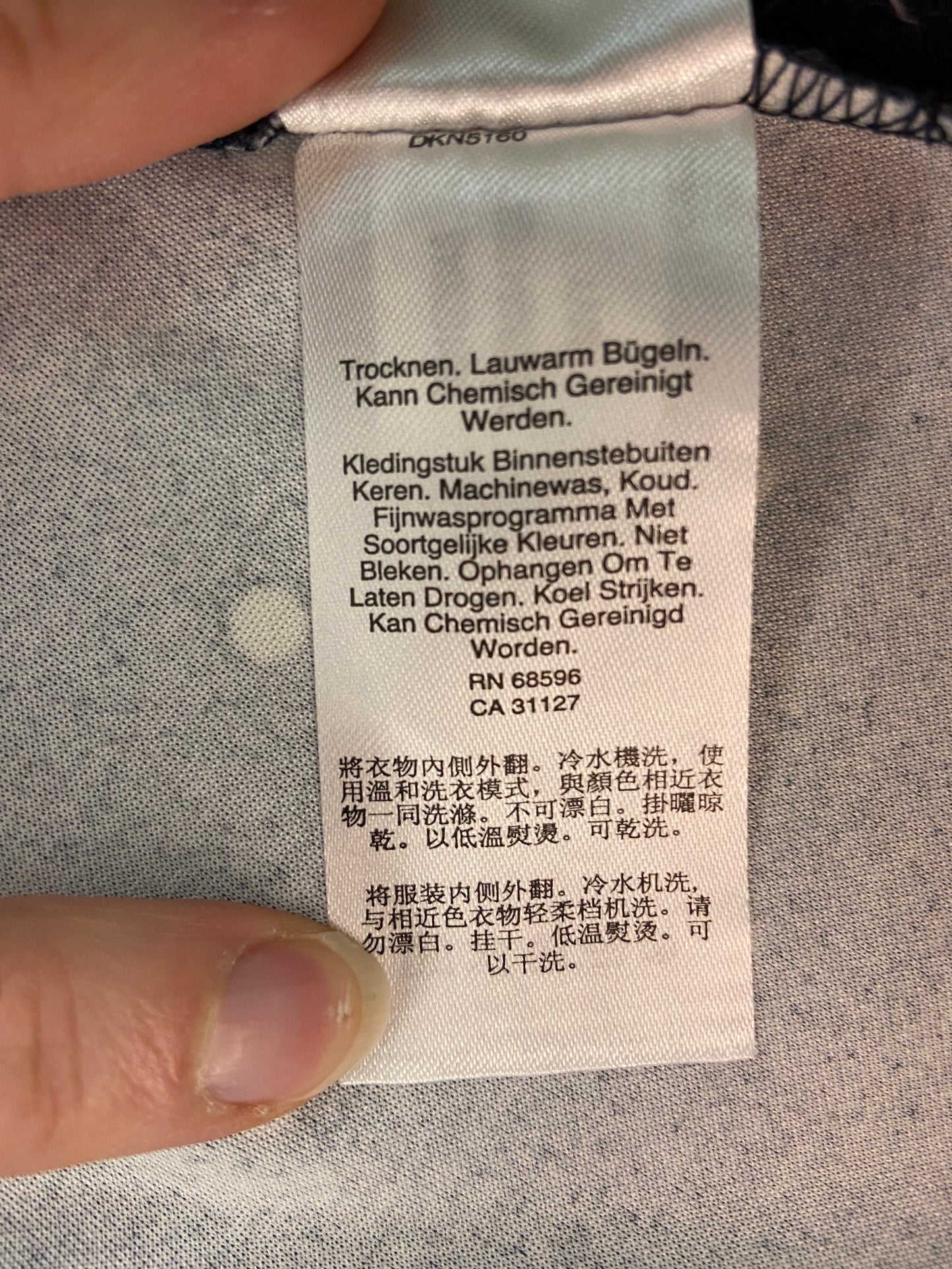 "DKNY" PRETTY POLKA DOT DRESS