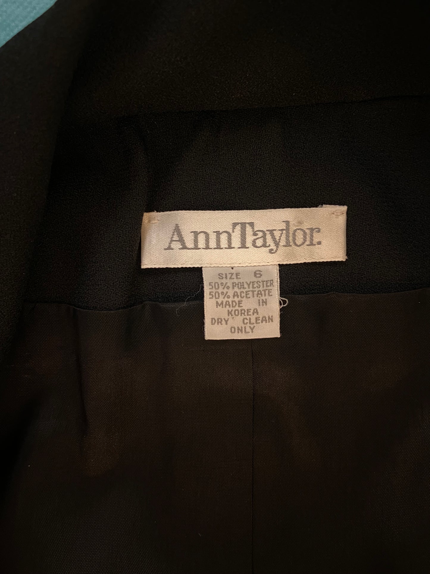 VINTAGE "ANN TAYLOR" CROPPED BOLERO BLAZER