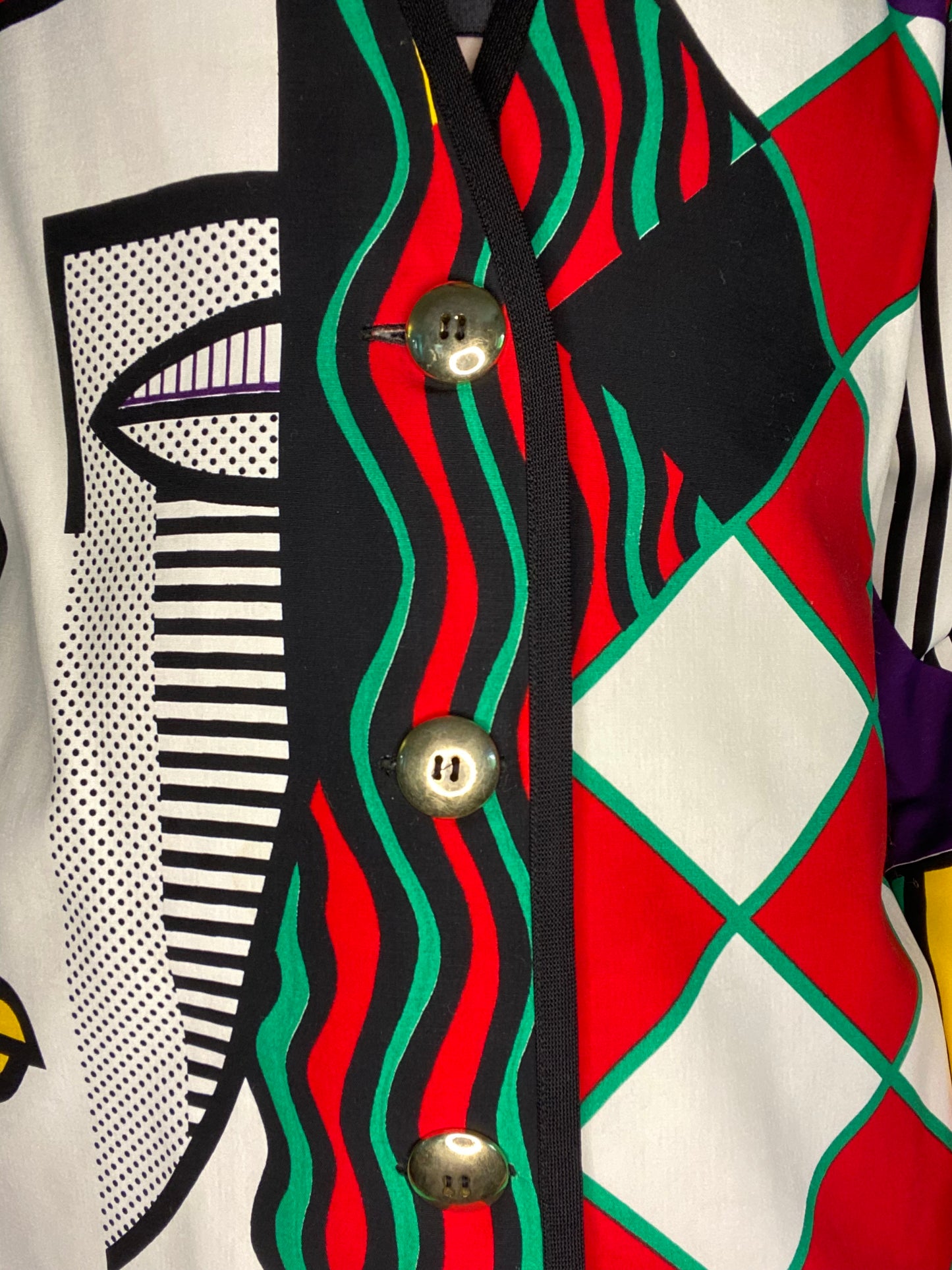 VINTAGE PICASSO INSPIRED "SIMON CHANG" BLAZER