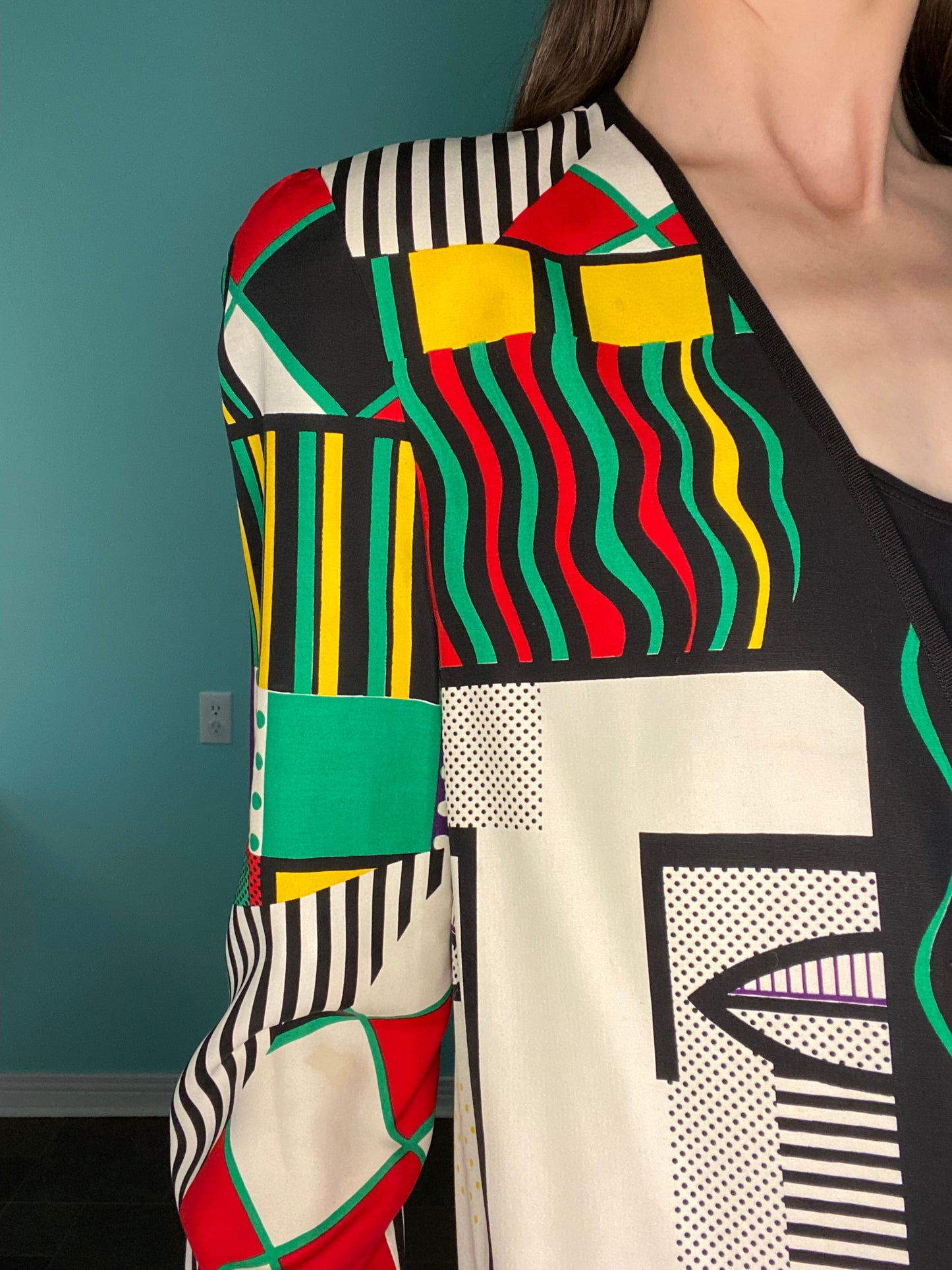 VINTAGE PICASSO INSPIRED "SIMON CHANG" BLAZER