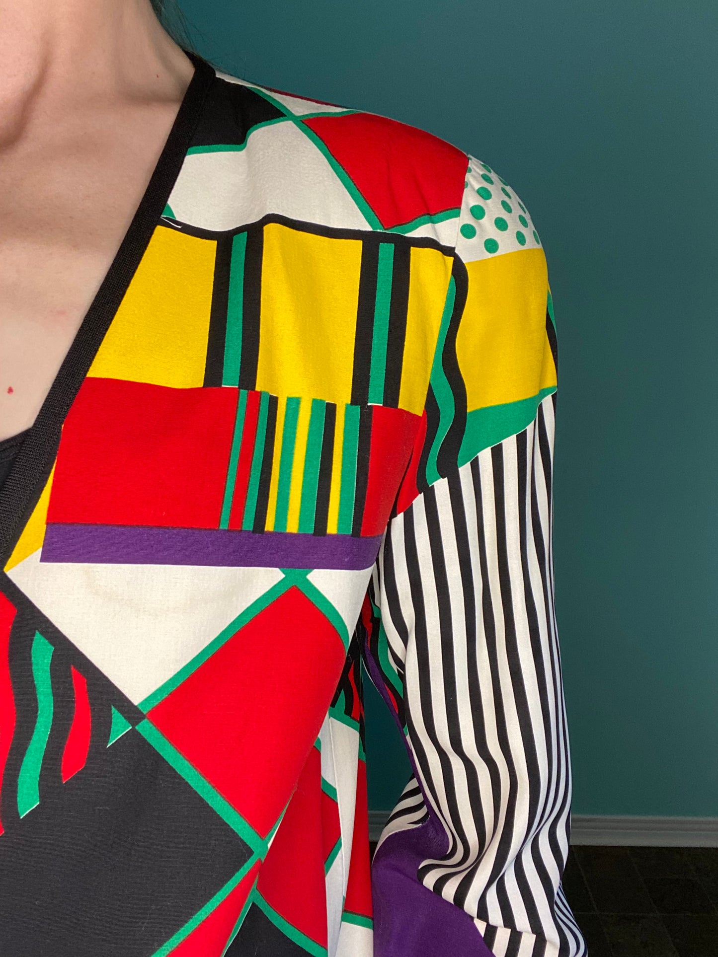 VINTAGE PICASSO INSPIRED "SIMON CHANG" BLAZER