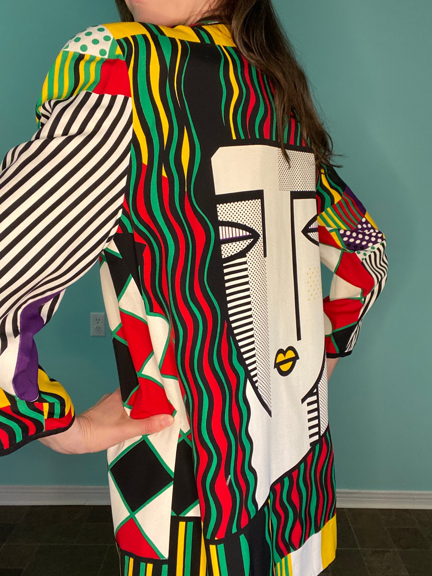 VINTAGE PICASSO INSPIRED "SIMON CHANG" BLAZER