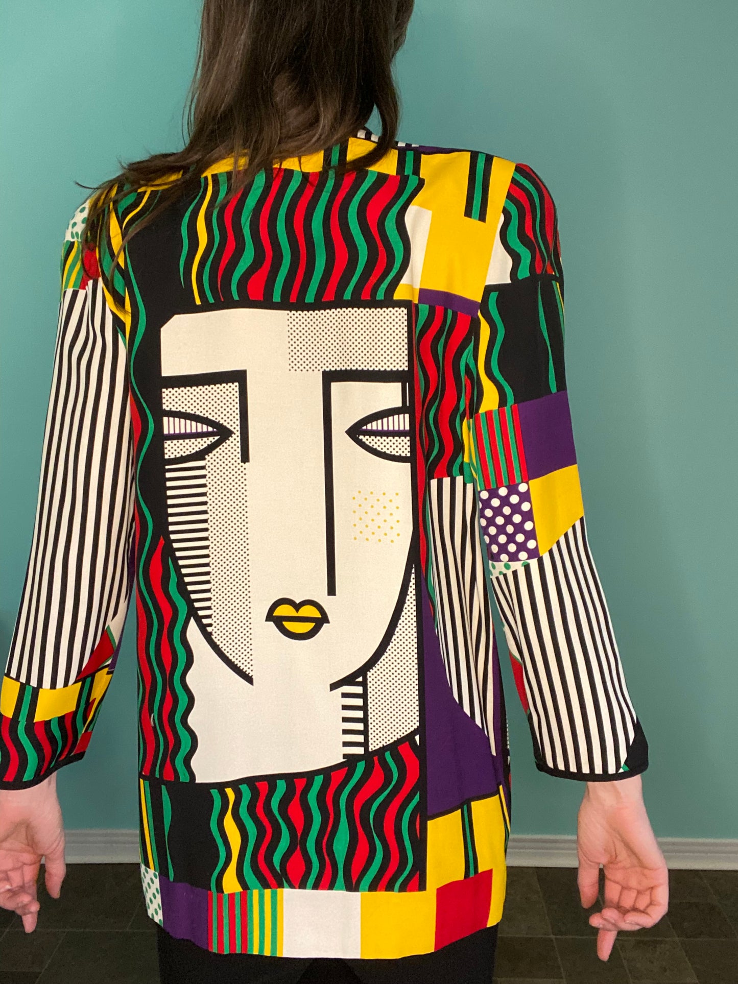 VINTAGE PICASSO INSPIRED "SIMON CHANG" BLAZER