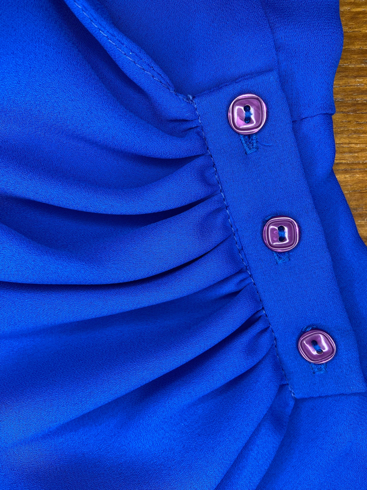 STUNNING VINTAGE BLOUSE WITH SEQUIN EMBELLISHMENT