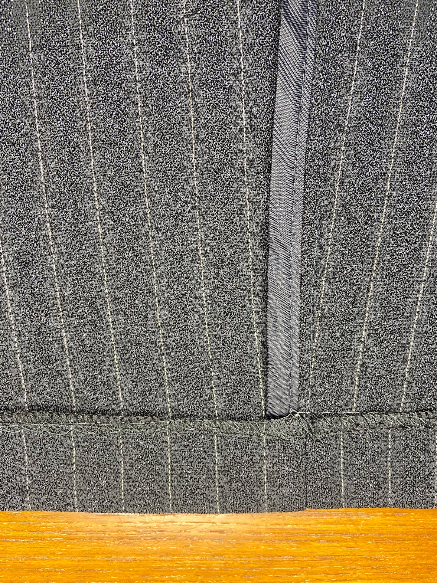 VINTAGE PINSTRIPED "MASCARA" BLAZER DRESS