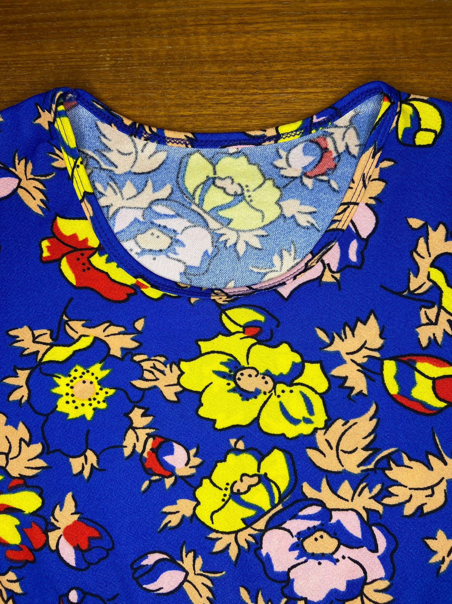 FABULOUS VINTAGE 70'S FLORAL MAXI DRESS