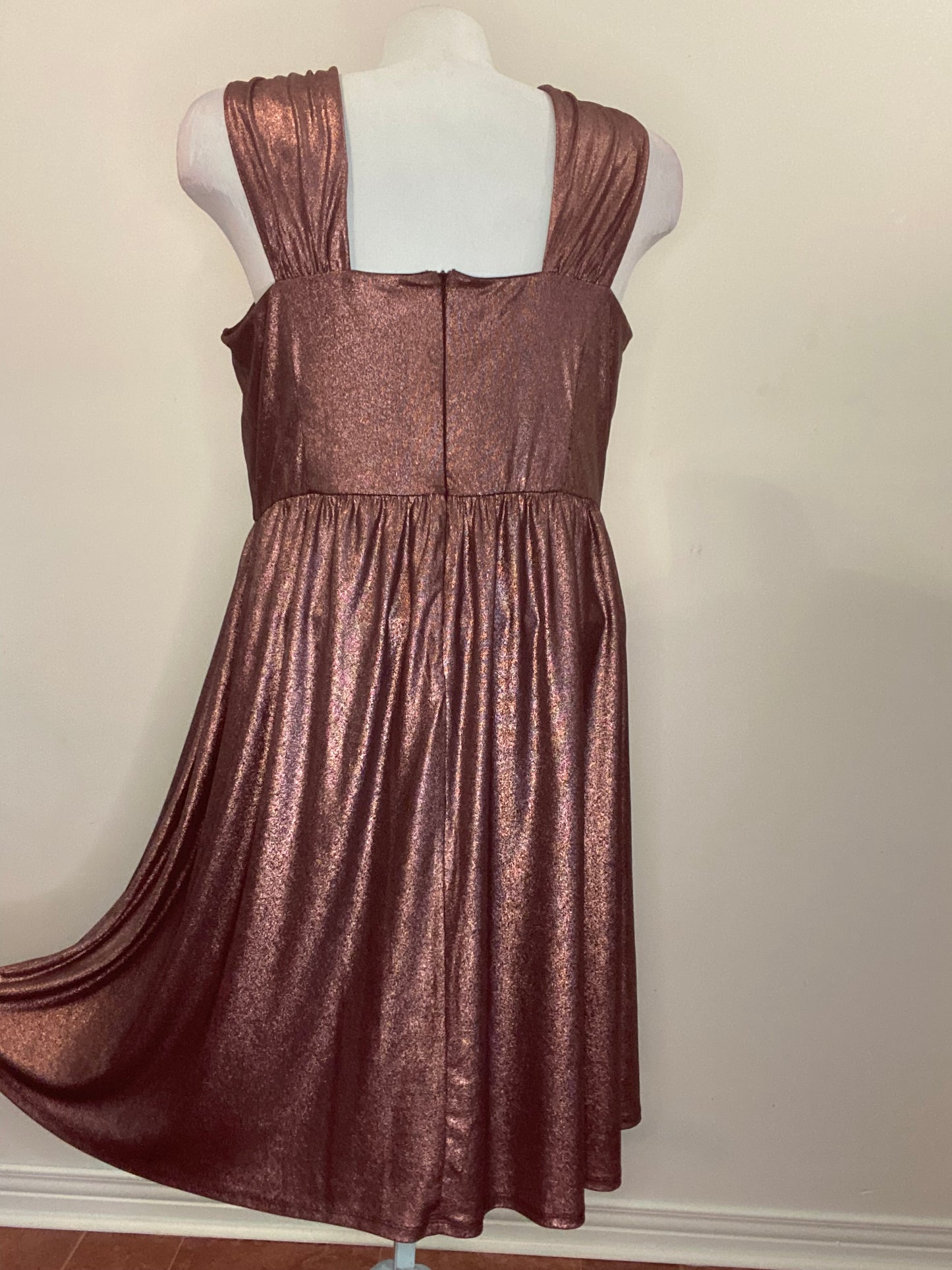 "MICHEAL STUDIO" GUN METAL DRESS